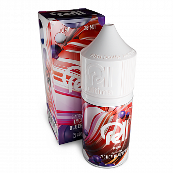 Жидкость для ЭСДН RELL ULTIMA  "Lychee Blueberry" 3мл 0мг.